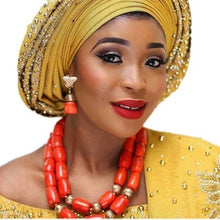 Load image into Gallery viewer, 100% Original Coral Beads Jewelry Set 3 Layers - winsomesboutique