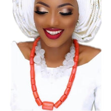 Load image into Gallery viewer, 100% Original Coral Beads Jewelry Set 3 Layers - winsomesboutique