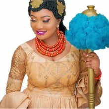 Load image into Gallery viewer, 100% Original Coral Beads Jewelry Set 3 Layers - winsomesboutique