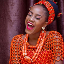 Load image into Gallery viewer, 100% Original Coral Beads Jewelry Set 3 Layers - winsomesboutique