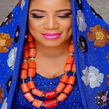 Load image into Gallery viewer, 100% Original Coral Beads Jewelry Set 3 Layers - winsomesboutique