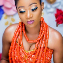 Load image into Gallery viewer, 100% Original Coral Beads Jewelry Set 3 Layers - winsomesboutique