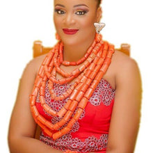 Load image into Gallery viewer, 100% Original Coral Beads Jewelry Set 3 Layers - winsomesboutique