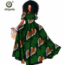 Load image into Gallery viewer, African Casual Print Maxi A-Line Off Shoulder Wax Attire Party Wedding Dress - winsomesboutique