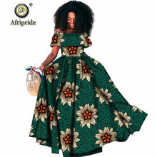 Load image into Gallery viewer, African Casual Print Maxi A-Line Off Shoulder Wax Attire Party Wedding Dress - winsomesboutique