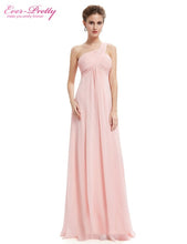 Load image into Gallery viewer, A-line One Shoulder Royal Blue Long Evening Dresses - winsomesboutique