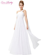 Load image into Gallery viewer, A-line One Shoulder Royal Blue Long Evening Dresses - winsomesboutique