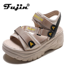 Load image into Gallery viewer, Fujin Platform Women Summer Shoes - winsomesboutique