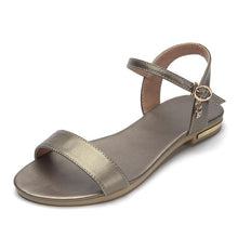 Load image into Gallery viewer, MORAZORA Plus size 34-46 New genuine leather women sandals - winsomesboutique