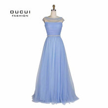 Load image into Gallery viewer, Real Pictures Special Occasion Pearl Beading Prom Dresses - winsomesboutique