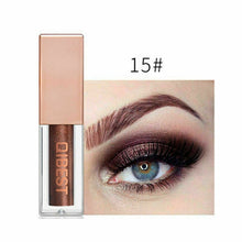 Load image into Gallery viewer, QiBest 15 Colors Glitter Liquid Waterproof  Eyeshadow - winsomesboutique