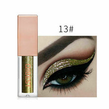 Load image into Gallery viewer, QiBest 15 Colors Glitter Liquid Waterproof  Eyeshadow - winsomesboutique