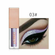 Load image into Gallery viewer, QiBest 15 Colors Glitter Liquid Waterproof  Eyeshadow - winsomesboutique