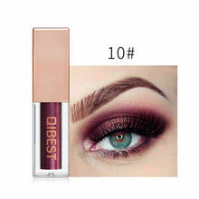 Load image into Gallery viewer, QiBest 15 Colors Glitter Liquid Waterproof  Eyeshadow - winsomesboutique