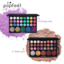 Load image into Gallery viewer, POPFEEL Glitter Eyeshadow Galaxy Palette - winsomesboutique