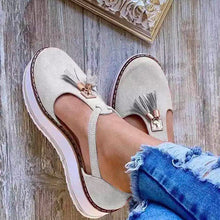 Load image into Gallery viewer, Strap Flock Summer Shoes - winsomesboutique