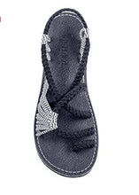 Load image into Gallery viewer, Women Flat Shoes Nylon Rope Flip Flops Sandal - winsomesboutique