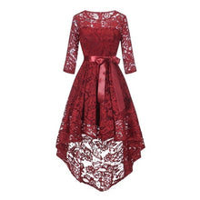 Load image into Gallery viewer, Wedding Party dress prom gown Front short long back Dresses - winsomesboutique