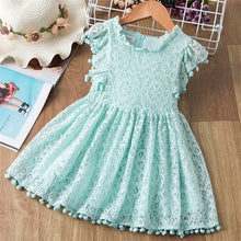Load image into Gallery viewer, Children's Clothing Lace Princess Party Fluffy Cake Smash Dress - winsomesboutique