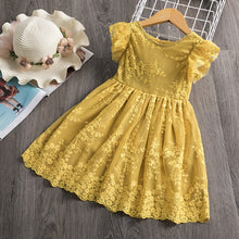 Load image into Gallery viewer, Children's Clothing Lace Princess Party Fluffy Cake Smash Dress - winsomesboutique