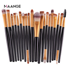 Load image into Gallery viewer, MAANGE 20 Pcs Makeup Brush Set Pro Foundation Powder Eyebrow Brush Double Head Brush Beauty Make Up Kits Tool - winsomesboutique