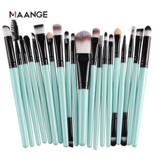 Load image into Gallery viewer, MAANGE 20 Pcs Makeup Brush Set Pro Foundation Powder Eyebrow Brush Double Head Brush Beauty Make Up Kits Tool - winsomesboutique