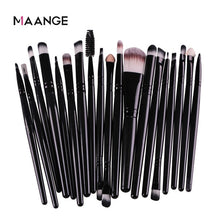 Load image into Gallery viewer, MAANGE 20 Pcs Makeup Brush Set Pro Foundation Powder Eyebrow Brush Double Head Brush Beauty Make Up Kits Tool - winsomesboutique