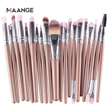 Load image into Gallery viewer, MAANGE 20 Pcs Makeup Brush Set Pro Foundation Powder Eyebrow Brush Double Head Brush Beauty Make Up Kits Tool - winsomesboutique