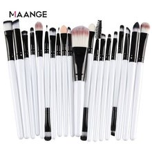 Load image into Gallery viewer, MAANGE 20 Pcs Makeup Brush Set Pro Foundation Powder Eyebrow Brush Double Head Brush Beauty Make Up Kits Tool - winsomesboutique