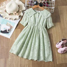 Load image into Gallery viewer, Princess Sequins Lace Mesh Party Costumes Dresses For Girls 3-8Y Birthday Clothes - winsomesboutique