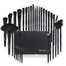 Load image into Gallery viewer, Yuwaku Professional 32Pcs/Set Makeup Brushes Tool Bag Pincel Maquiagem Kit Foundation Eye Shadows Lipsticks Powder - winsomesboutique