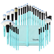 Load image into Gallery viewer, Yuwaku Professional 32Pcs/Set Makeup Brushes Tool Bag Pincel Maquiagem Kit Foundation Eye Shadows Lipsticks Powder - winsomesboutique