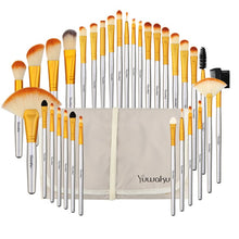 Load image into Gallery viewer, Yuwaku Professional 32Pcs/Set Makeup Brushes Tool Bag Pincel Maquiagem Kit Foundation Eye Shadows Lipsticks Powder - winsomesboutique