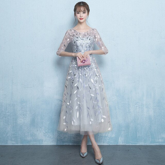 Elegant Princess Formal  Lace Special Occasion Dress - winsomesboutique