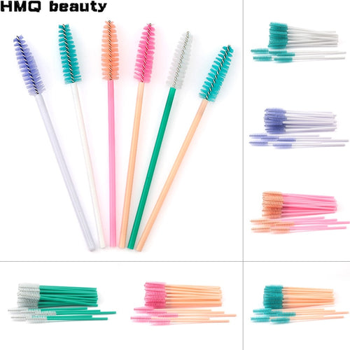 Eyelash Extension Disposable Eyelash Mascara Brush set - winsomesboutique