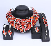 Load image into Gallery viewer, Bohemia Crystal Necklace Sets Bridal - winsomesboutique
