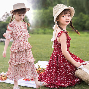 Teen Kids Dresses for Girls  Beach Dress Princess Dress Kids Outfits 10 12 14 Years - winsomesboutique