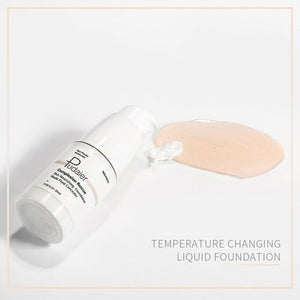 Temperature Changing Skin Color Cover Matte Foundation Liquid Does Not Fade Makeup Face Powder Cream wholesale - winsomesboutique