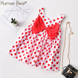Humor Bear Girls Cotton Fresh Floral Dress - winsomesboutique