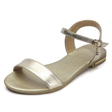 Load image into Gallery viewer, MORAZORA Plus size 34-46 New genuine leather women sandals - winsomesboutique
