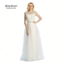 Load image into Gallery viewer, Real Pictures Special Occasion Pearl Beading Prom Dresses - winsomesboutique
