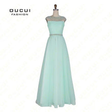 Load image into Gallery viewer, Real Pictures Special Occasion Pearl Beading Prom Dresses - winsomesboutique
