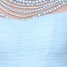 Load image into Gallery viewer, Real Pictures Special Occasion Pearl Beading Prom Dresses - winsomesboutique
