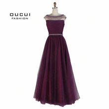 Load image into Gallery viewer, Real Pictures Special Occasion Pearl Beading Prom Dresses - winsomesboutique
