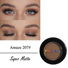 Load image into Gallery viewer, PHOERA Matte Waterproof Lasting Eye Shadow - winsomesboutique
