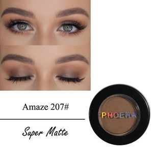 PHOERA Matte Waterproof Lasting Eye Shadow - winsomesboutique