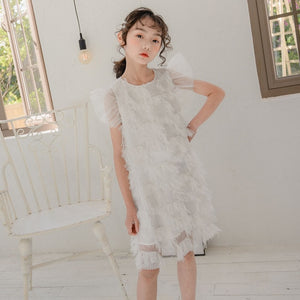 100% Cotton White Lace Dresses for Girls - winsomesboutique