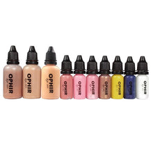 Load image into Gallery viewer, OPHIR 10 Bottles Airbrush Makeup Inks Set - winsomesboutique
