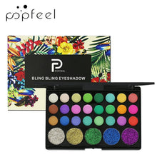 Load image into Gallery viewer, POPFEEL Glitter Eyeshadow Galaxy Palette - winsomesboutique

