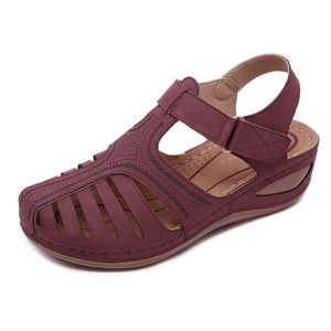 Woman Summer Leather Casual Sewing Shoes - winsomesboutique